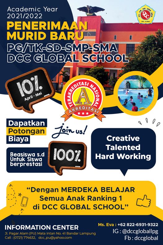 PPDB GCC GLOBAL SCHOOL 2021/2022