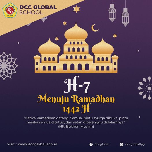 H-7 Menuju Ramadhan 1442 H